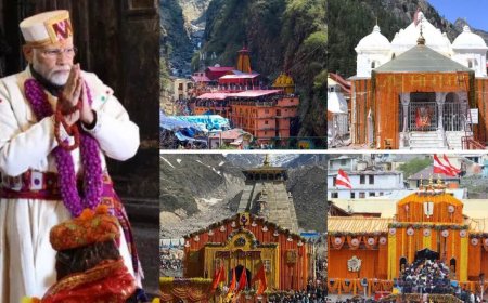 प्रधानमंत्री नरेंद्र मोदी के 12 साल के कार्यकाल का देवभूमि में जश्न, चारधामों में हुई विशेष पूजा-अर्चना