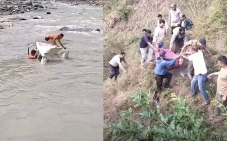 दूरस्थ घेस क्षेत्र में दर्दनाक सड़क हादसा, कैल नदी में समाई बोलेरो, 4 की मौत, 3 घायल
