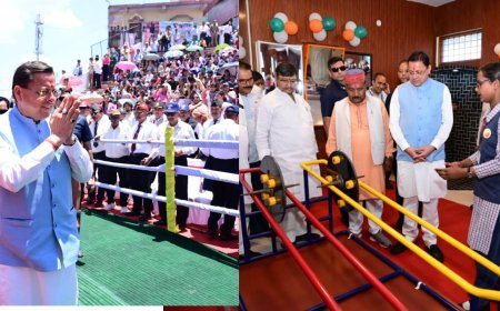 मुख्यमंत्री ने पौड़ी को दी 110 करोड़ की योजनाओं की सौगात, साइंस म्यूजियम का लोकार्पण, कंडोलिया महोत्सव का आगाज