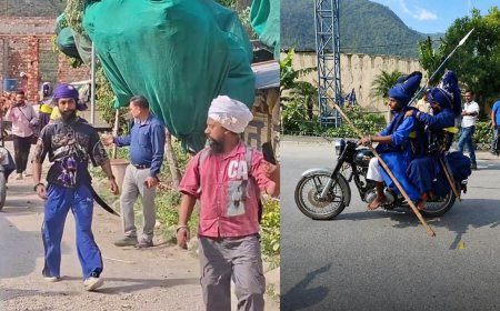 72 घंटे बाद खत्म हुआ नगरासू गुरुद्वारा विवाद, गुरुद्वारा पर कब्जा जमाए निहंग सिख वापस लौटे