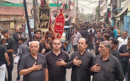 मोहर्रम की सातवीं तारीख: हजरत कासिम की शहादत पर माहौल गमगीन