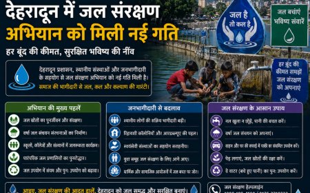 देहरादून में जल संरक्षण अभियान को मिली नई गति