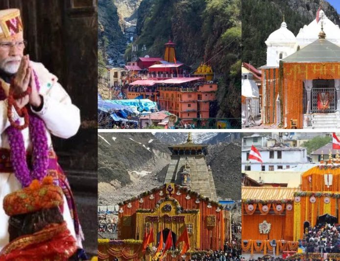 प्रधानमंत्री नरेंद्र मोदी के 12 साल के कार्यकाल का देवभूमि में जश्न, चारधामों में हुई विशेष पूजा-अर्चना