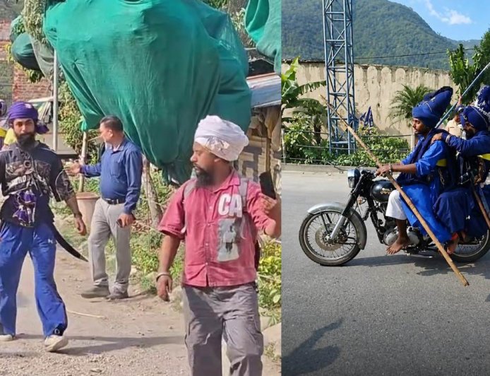 72 घंटे बाद खत्म हुआ नगरासू गुरुद्वारा विवाद, गुरुद्वारा पर कब्जा जमाए निहंग सिख वापस लौटे