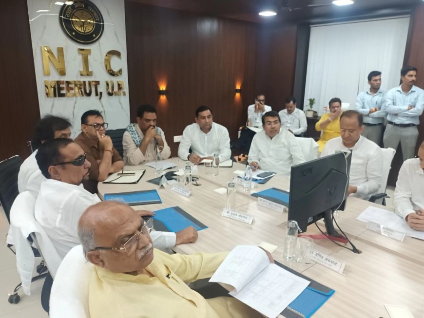 केंद्र सरकार के 12 वर्ष : मेरठ प्रभारी मंत्री असीम अरूण ने कार्यक्रम के तैयारियों की समीक्षा की
