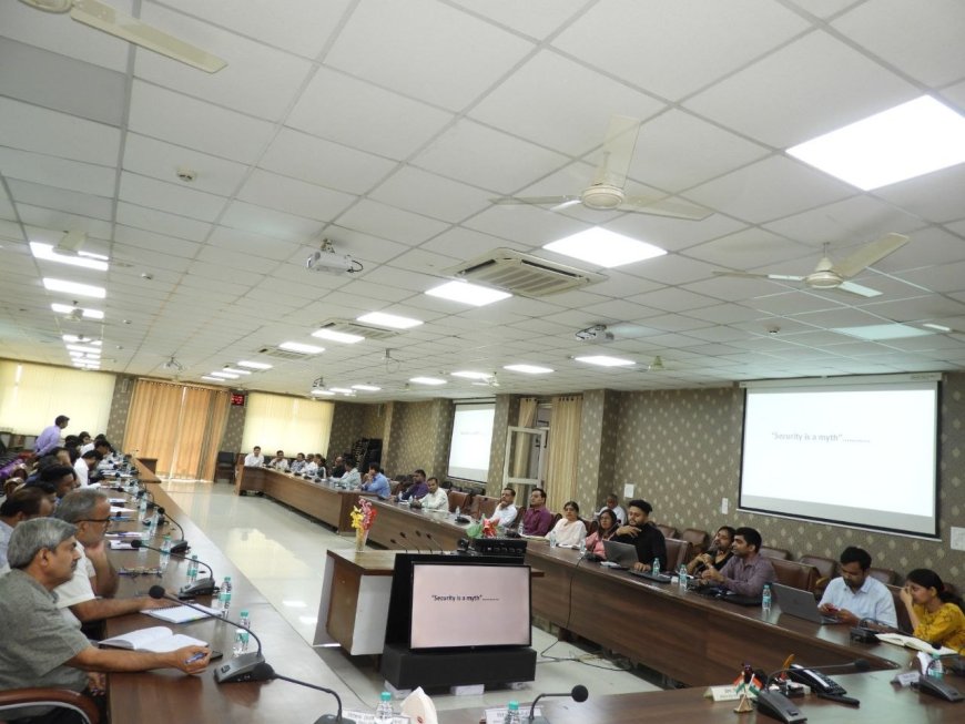 साईबर सुरक्षा के प्रति जागरूकता बढाने के लिए पीवीवीएनएल में MEITY एवं CDAC के सहयोग से कार्यशाला