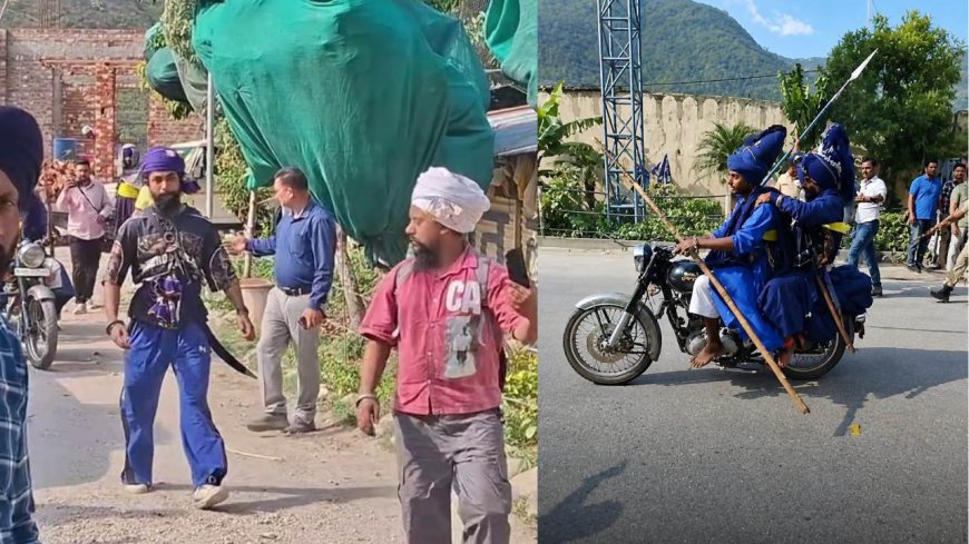 72 घंटे बाद खत्म हुआ नगरासू गुरुद्वारा विवाद, गुरुद्वारा पर कब्जा जमाए निहंग सिख वापस लौटे