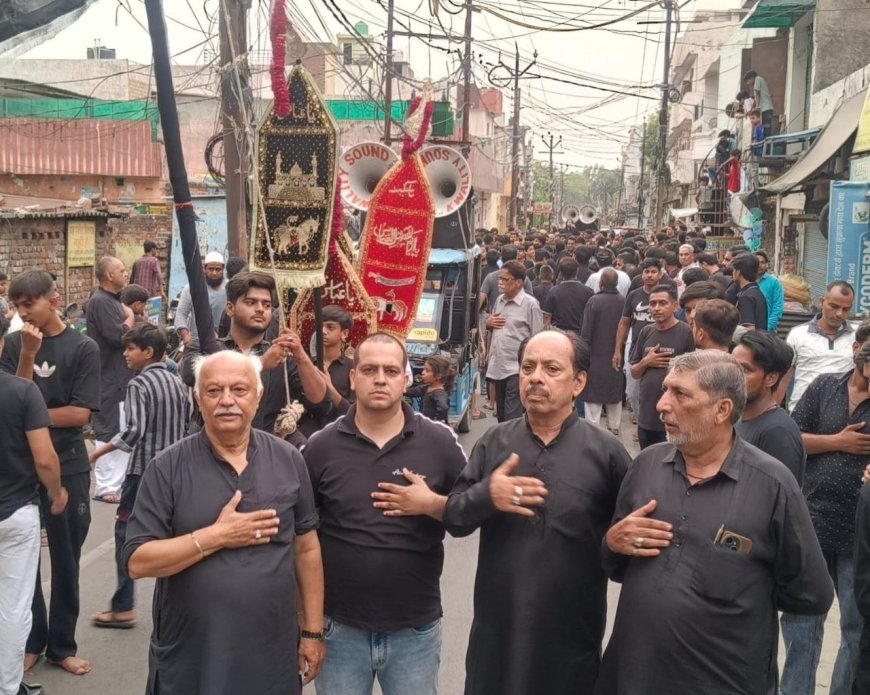 मोहर्रम की सातवीं तारीख: हजरत कासिम की शहादत पर माहौल गमगीन