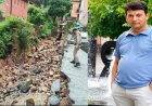 नारायणबगड़ में भरभराकर गिरी सरकारी अस्पताल की दीवार, निरीक्षण कर रहे चिकित्सा अधिकारी की दबने से मौत
