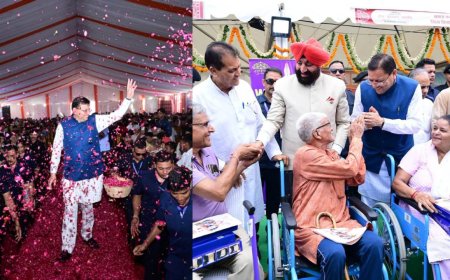 राज्यपाल, CM की मौजूदगी में सेवा पखवाड़ा शुरू, हजारों लोगों ने उठाया योजनाओं का लाभ, देहरादून को ₹219.29 करोड़ की सौगात