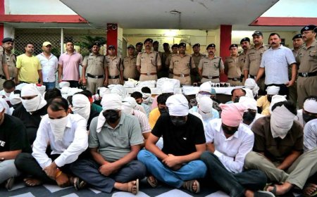 लग्जरी रिसॉर्ट में जिस्मफरोशी के सबसे बड़े रैकेट   का भंडाफोड़, 52 गिरफ्तार, 10 महिलाएं मुक्त