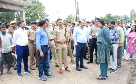 मेरठ डीएम और एसएसपी ने किया कांवड़ मार्ग का निरीक्षण
