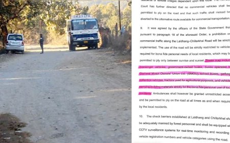 लालढांग चिल्लरखाल मार्ग से अब गुजर सकेंगे सभी तरह के वाहन, सुप्रीम कोर्ट की समिति ने स्थिति स्पष्ट की