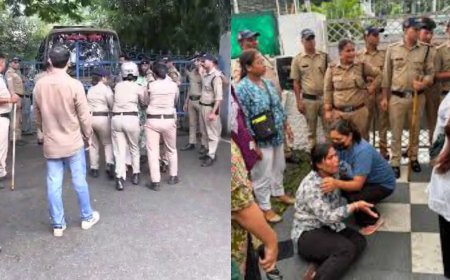 स्वास्थ्यमंत्री के घर के बाहर नर्सिंग अभ्यर्थियों ने किया आत्महत्या का प्रयास, एक की हालत गंभीर
