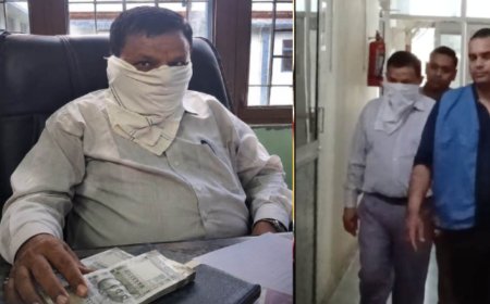 4 फाइलों के लिए मांग रहा था 40 हजार की घूस, रिश्वत लेते रंगे हाथ पकड़ा गया उरेडा अधिकारी