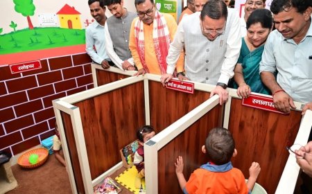 प्रतिभा सम्मान समारोह में मेधावी विद्यार्थियों का सम्मान, मुख्यमंत्री ने बढ़ाया उत्साह