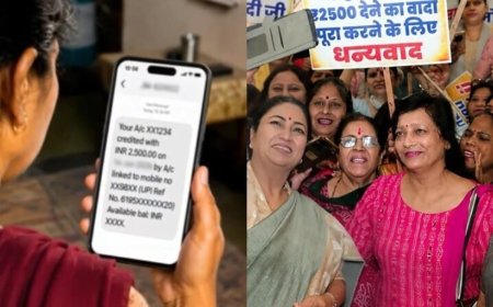 दिल्ली की महिलाओं के लिए बड़ी खुशखबरी! कल से खुलेंगे लक्ष्मी योजना के आवेदन, हर महीने मिलेंगे 2500 रुपये
