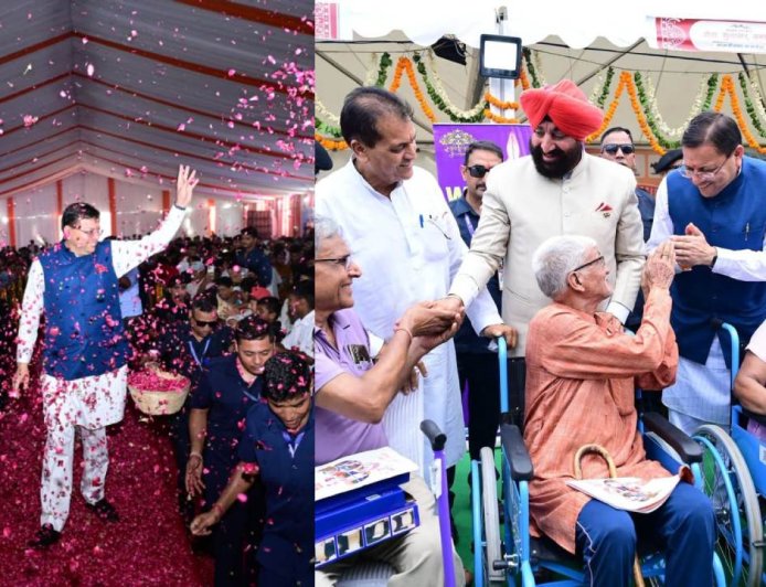 राज्यपाल, CM की मौजूदगी में सेवा पखवाड़ा शुरू, हजारों लोगों ने उठाया योजनाओं का लाभ, देहरादून को ₹219.29 करोड़ की सौगात