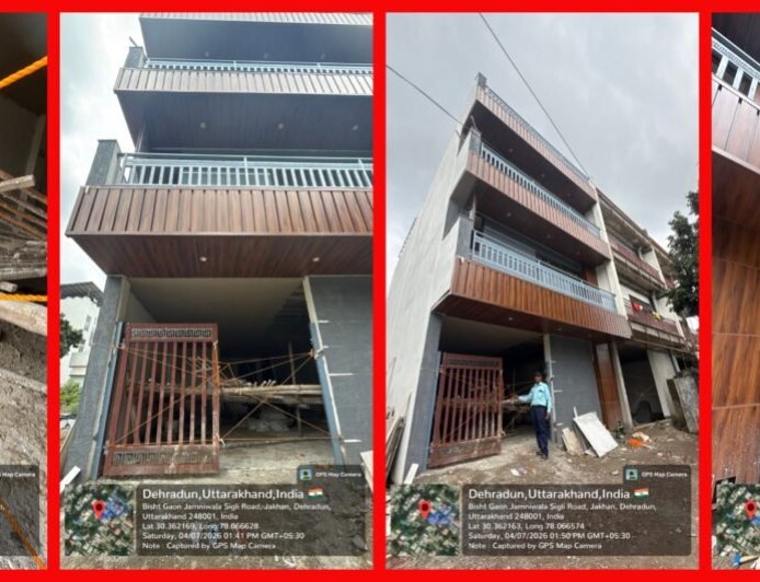 राजपुर रोड के वीआईपी इलाके में एमडीडीए का बड़ा प्रहार, तीन अवैध डुप्लेक्स सील, नक्शा स्वीकृत कराए बिना चल रहा था निर्माण, हुई कार्रवाई