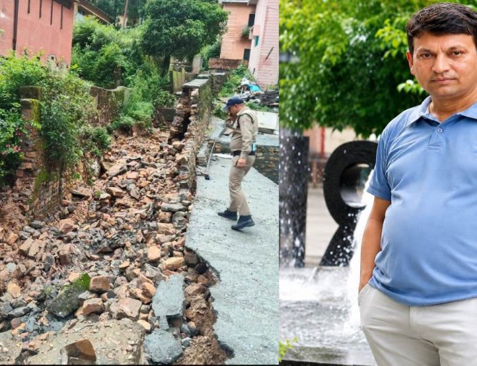 नारायणबगड़ में भरभराकर गिरी सरकारी अस्पताल की दीवार, निरीक्षण कर रहे चिकित्सा अधिकारी की दबने से मौत