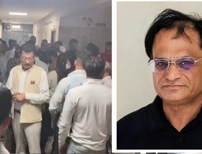 राहुल की रैली से पहले बड़ा हादसा, लोहे का कटर गिरने से कांग्रेस नेता की दर्दनाक मौत