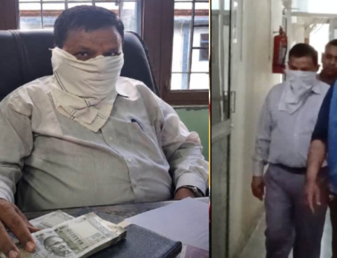 4 फाइलों के लिए मांग रहा था 40 हजार की घूस, रिश्वत लेते रंगे हाथ पकड़ा गया उरेडा अधिकारी