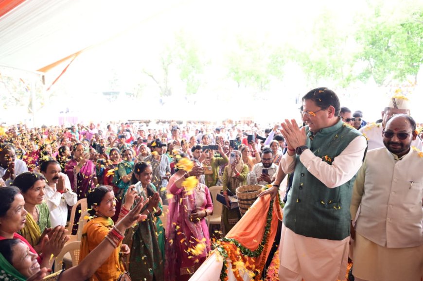 गोपेश्वर में उमड़ा जनसैलाब! धामी के मेगा रोड शो ने कांग्रेस की बढ़ाई टेंशन