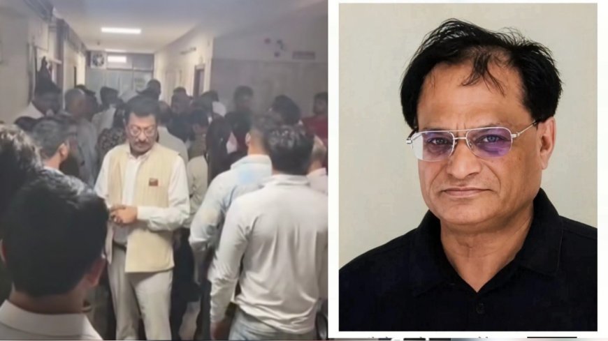 राहुल की रैली से पहले बड़ा हादसा, लोहे का कटर गिरने से कांग्रेस नेता की दर्दनाक मौत