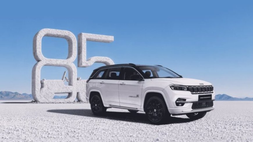 Jeep Meridian 85th Anniversary Edition भारत में हुआ लॉन्च, जानें क्या है कीमत और फीचर्स