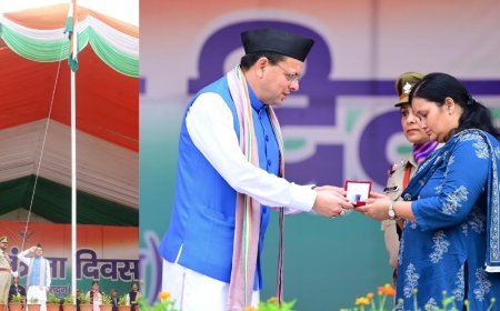 धूमधाम से मनाया गया 80वां स्वतंत्रता दिवस, मुख्यमंत्री ह धामी ने परेड ग्राउंड में किया ध्वजारोहण, कई घोषणाएं की