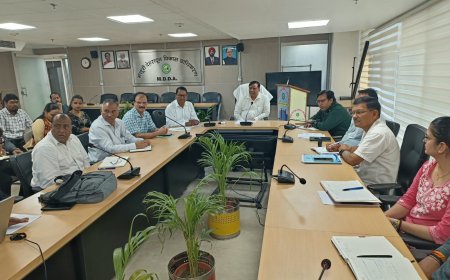 एमडीडीए में ऑनलाइन मानचित्र प्रणाली होगी अधिक पारदर्शी और तकनीकी रूप से मजबूत, IAS बंशीधर तिवारी ने दिए अधिकारियों को सख्त निर्देश