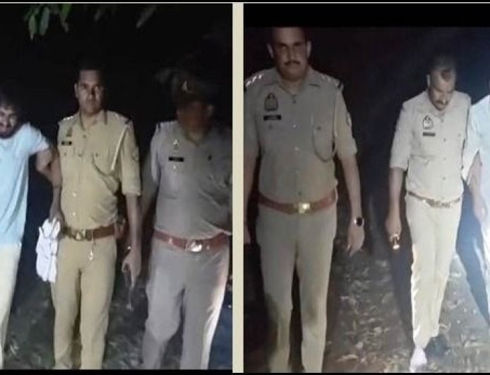 मेरठ में दो पुलिस मुठभेड़ में तीन गोकशों को लगी गोली, पांच गिरफ्तार