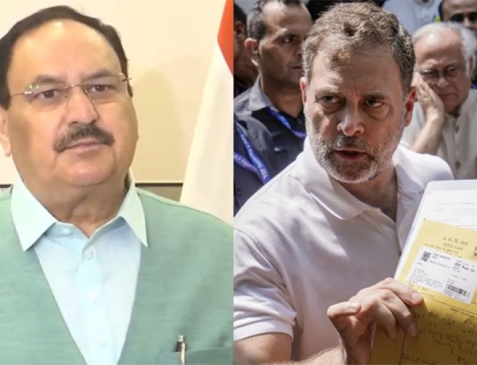 ‘वंदे मातरम् पर घिरी कांग्रेस, फजीहत से ध्यान भटकाने के लिए राहुल गांधी का नया ड्रामा’, जेपी नड्डा का हमला