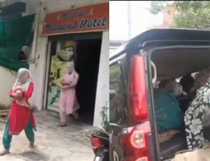 मेरठ के हस्तिनापुर में सेक्स रैकेट, होटल में पुलिस का छापा