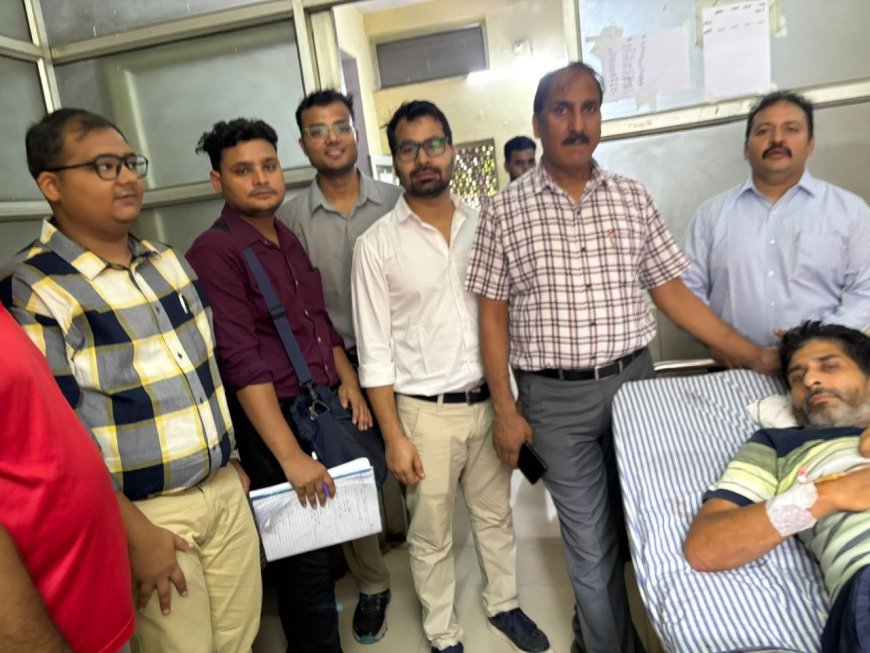 एलएलआरएम मेडिकल कालेज में हीमोफीलिया के मरीज का कूल्हा प्रत्यारोपण