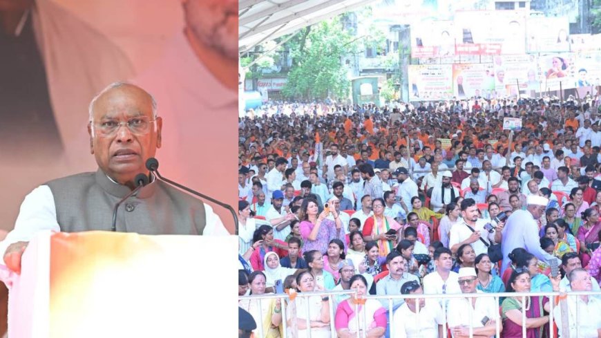 कांग्रेस अध्यक्ष खड़गे ने हल्द्वानी से किया चुनावी विजय का शंखनाद, सत्ता में लौटने का लिया संकल्प