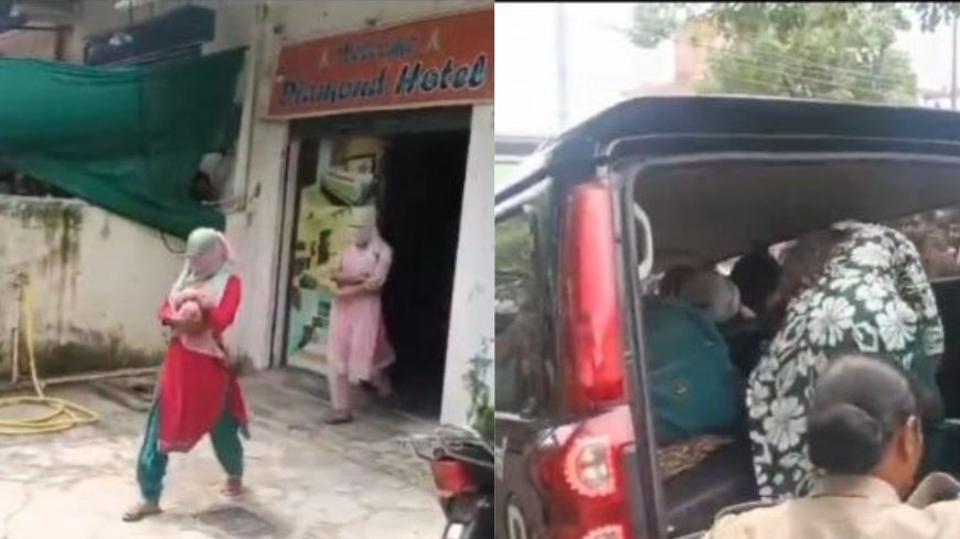 मेरठ के हस्तिनापुर में सेक्स रैकेट, होटल में पुलिस का छापा