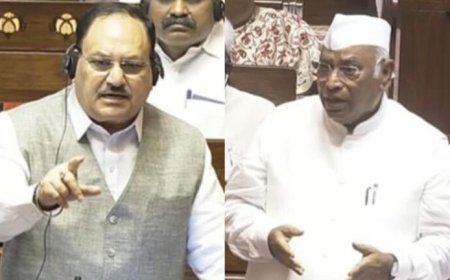 हल्द्वानी मंच शुद्धिकरण प्रकरण, खड़गे ने जेपी नड्डा को लिखा पत्र, राज्यसभा में किया वादा दिलाया याद