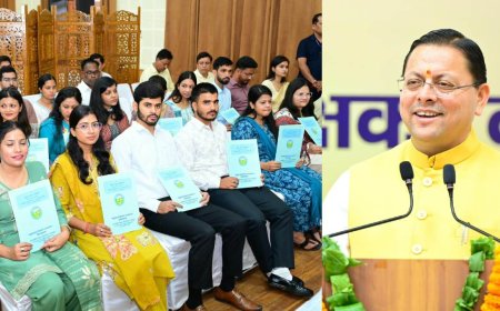 पशुपालन, गन्ना विकास विभाग में 101 चयनित युवाओं को मिले नियुक्ति पत्र, CM बोले अब तक 34 हजार सरकारी नौकरियां दी