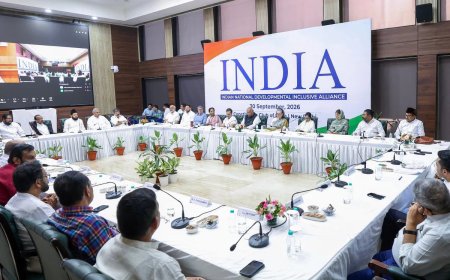INDIA गठबंधन का बड़ा ऐलान, दो महीने में 5 बड़ी रैलियां; राष्ट्रपति से मुलाकात की तैयारी, ‘वोट चोरी’ पर आंदोलन तेज