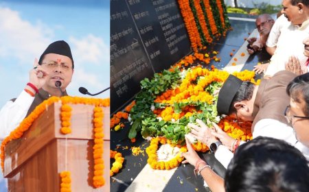रामपुर तिराहा कांड की बरसी पर सीएम धामी ने किया शहीदों को नमन,  पैतृक गांवों में शहीदों की प्रतिमाएं लगेंगी