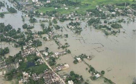बिहार में गंडक का कहर, सारण के नए इलाकों में घुसा बाढ़ का पानी; 28 जगह गंभीर स्थिति