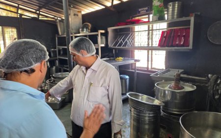 खाद्य सुरक्षा को लेकर धामी सरकार सख्त, UPES विश्वविद्यालय की मेस और कैफेटेरिया का निरीक्षण