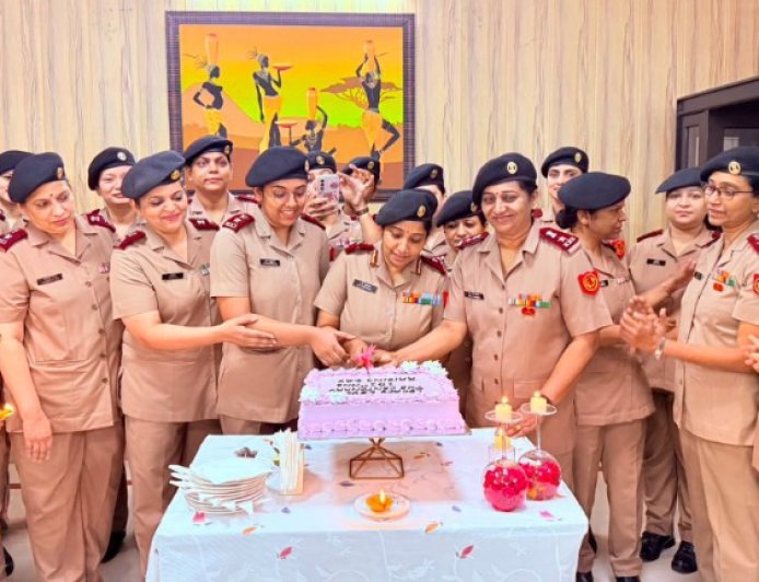 सैन्य नर्सिंग सेवा ने मनाया 101वां स्थापना दिवस, नर्सिंग सेवा की उपलब्धियों को किया याद