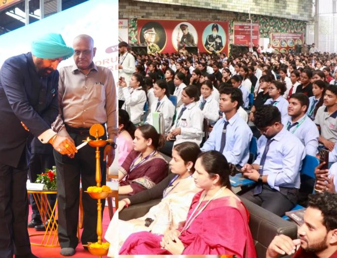 CIMS कॉलेज में राज्यपाल ने युवाओं से किया संवाद,1500 युवाओं ने लिया नशामुक्ति का संकल्प