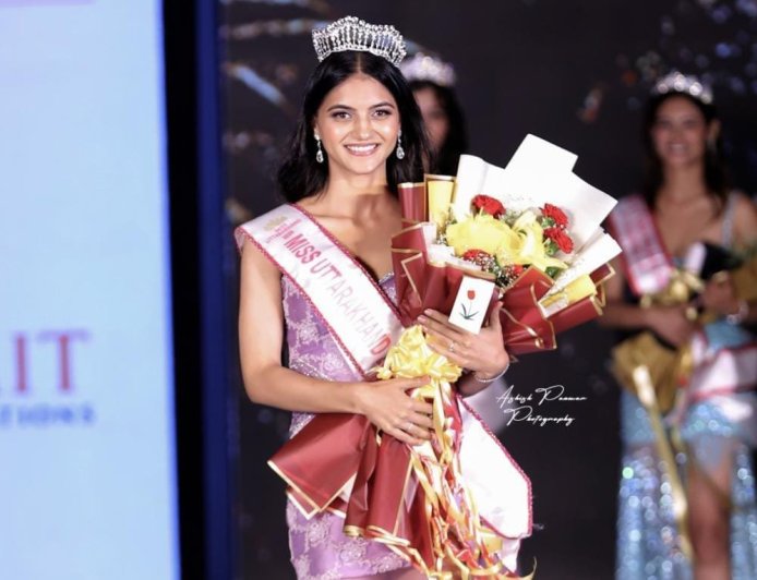 आर्मी पब्लिक स्कूल लैंसडाउन की पूर्व छात्रा अंजलि असवाल बनीं मिस उत्तराखण्ड 2026