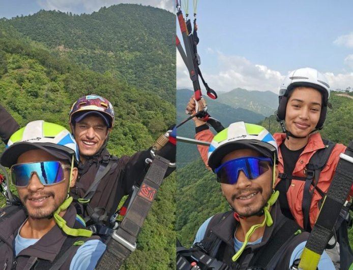 नयार घाटी के बिलखेत में कमर्शियल पैराग्लाइडिंग शुरू, आसमान से निहार सकेंगे घाटी का सौंदर्य