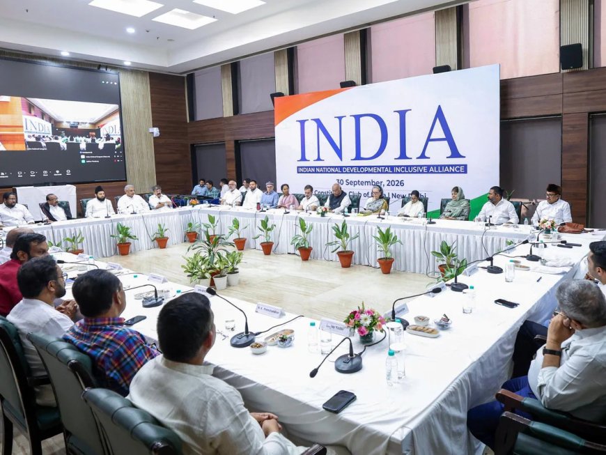 INDIA गठबंधन का बड़ा ऐलान, दो महीने में 5 बड़ी रैलियां; राष्ट्रपति से मुलाकात की तैयारी, ‘वोट चोरी’ पर आंदोलन तेज